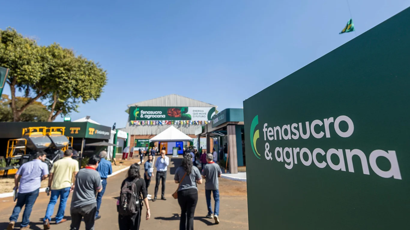 Entrada da exposição FENABIO.