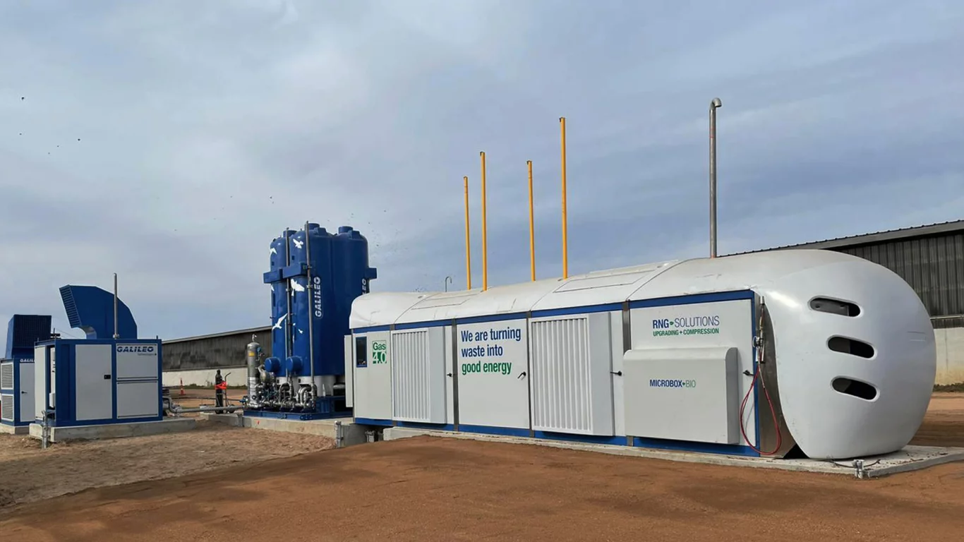 New farm to produce renewable natural gas with Galileo’s technology