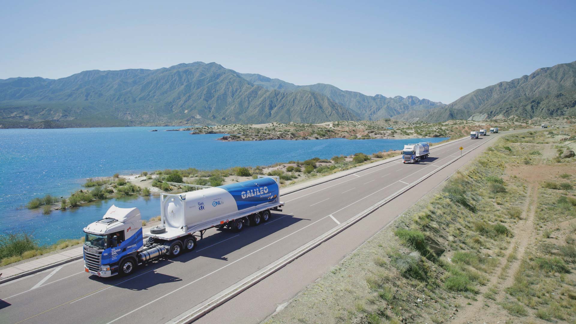 LNG transport fleet.