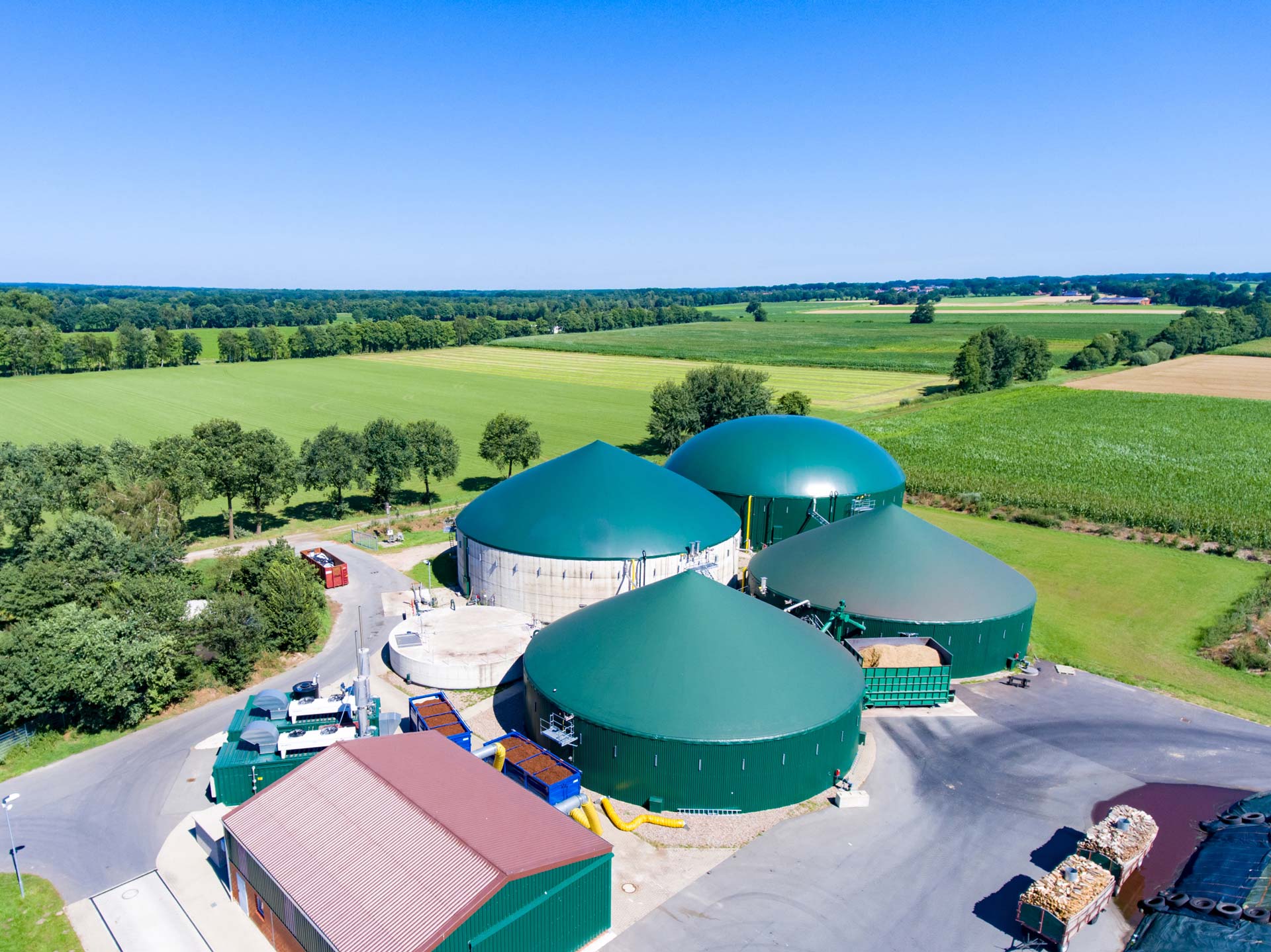 Biomethane plant – Anaerobic digesters