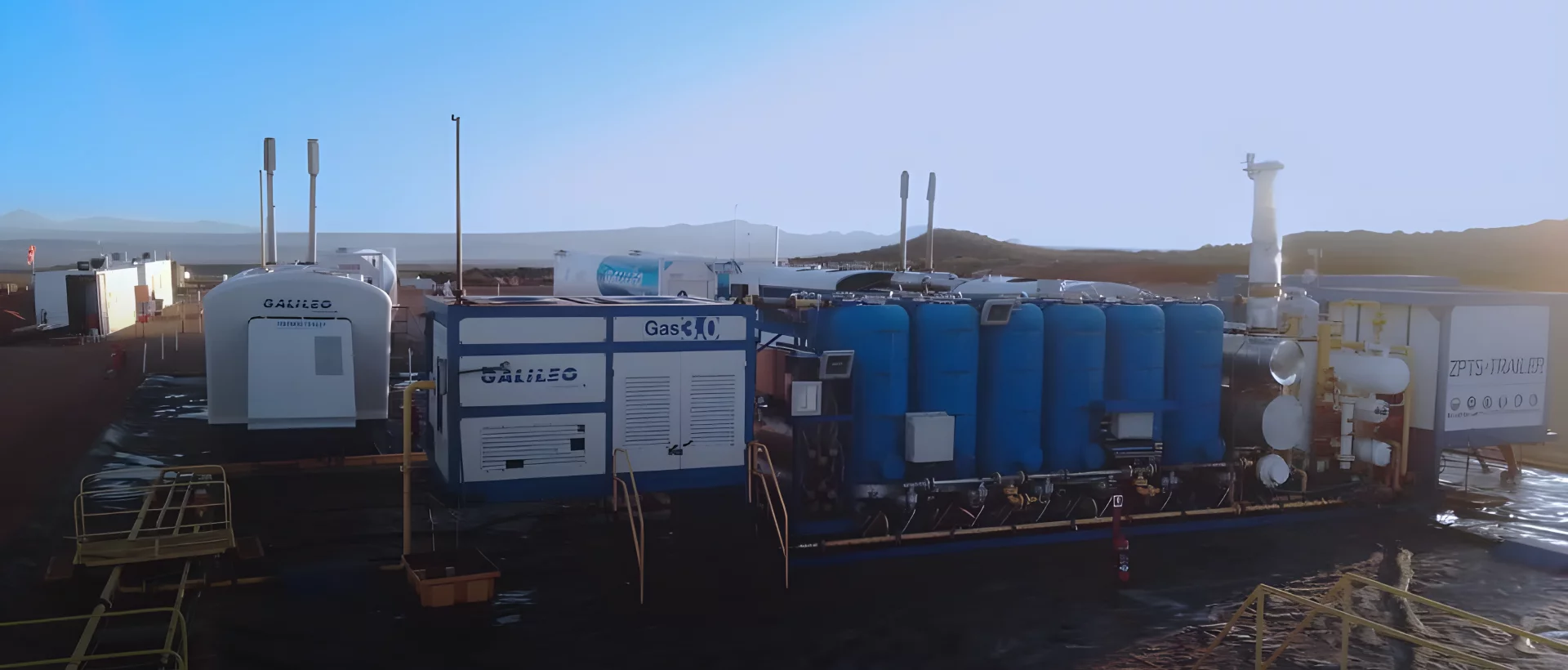 Colector de interconexión de equipos de fracking